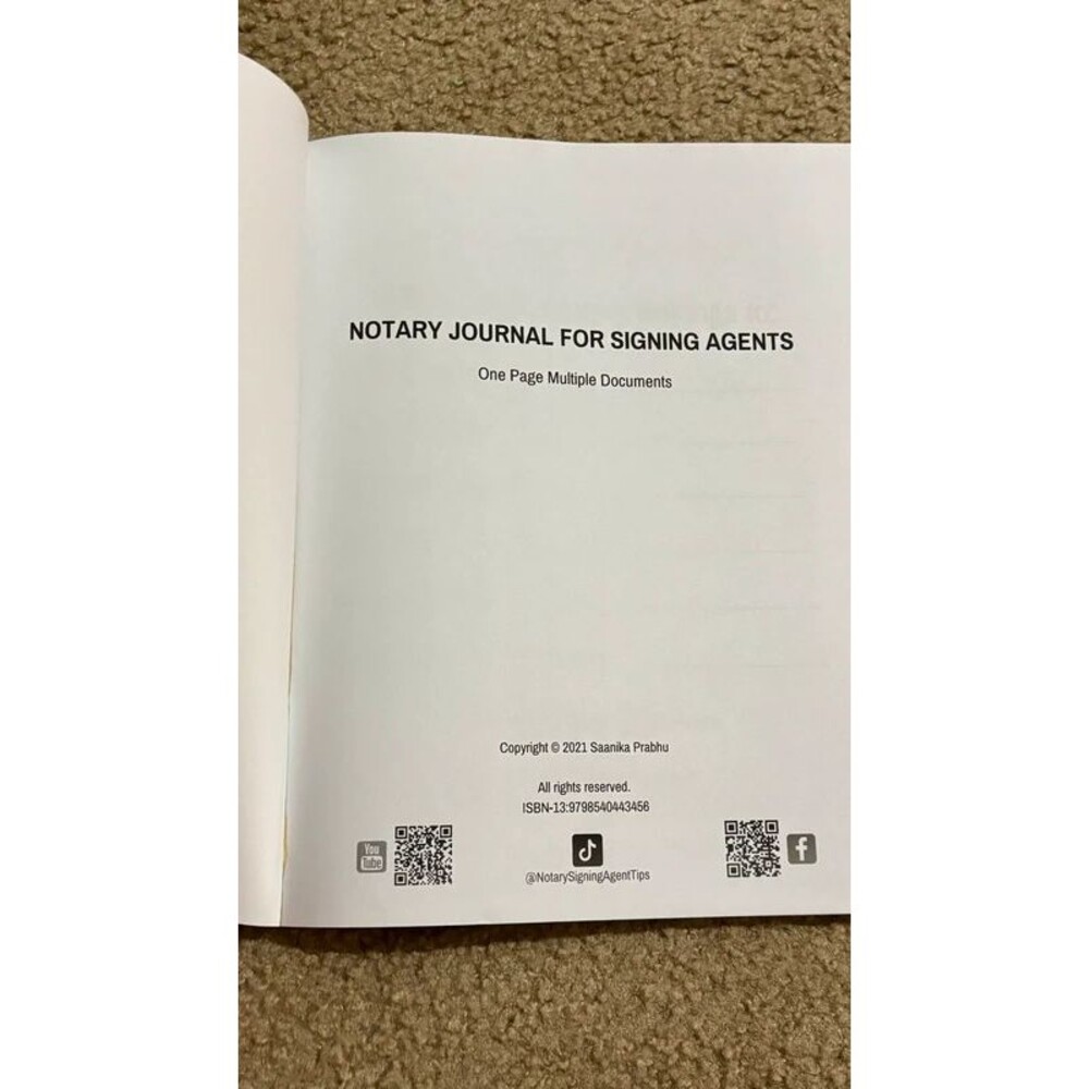 Notary Book - Picture 2 of 8